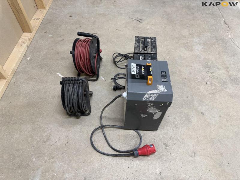 Heater fan and cables 4