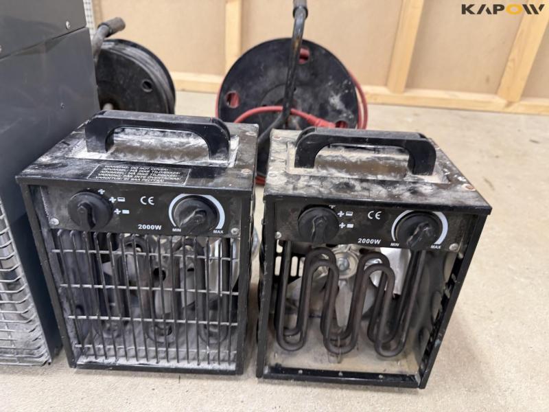 Heater fan and cables 8