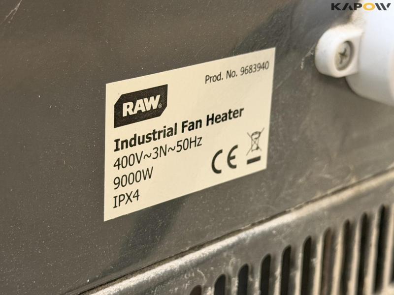 Heater fan and cables 22