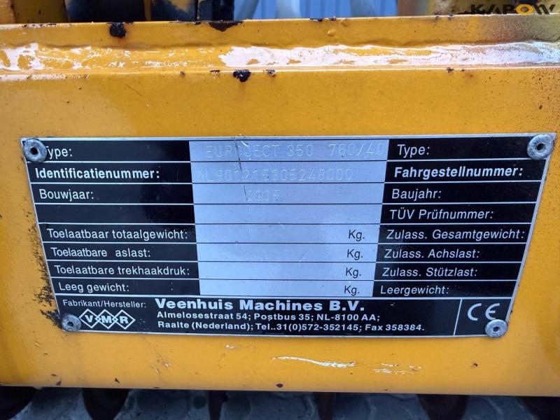 Veenhuis Euroject 350 760/40 injector 40
