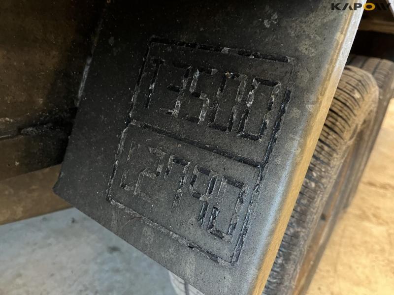 Veijer Wak-m-3500 machine trailer 23