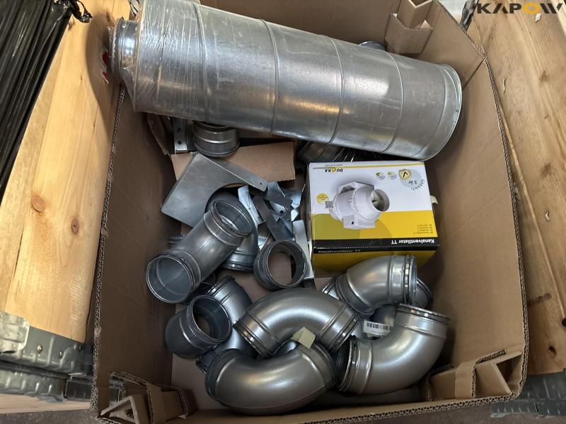 Ventilation pipes and equipment 20