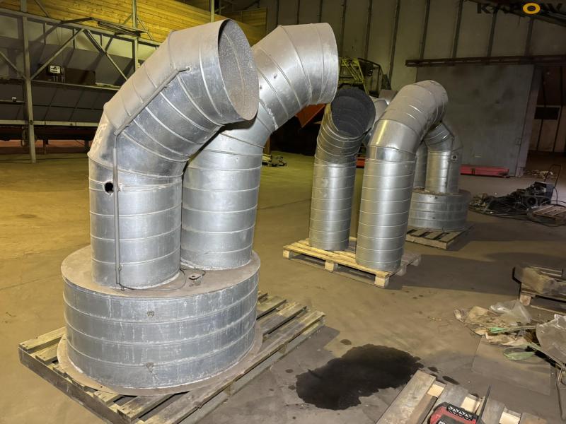 Ventilation pipe 45 cm 3 sets 5