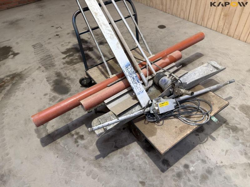 Trolley and planer 10