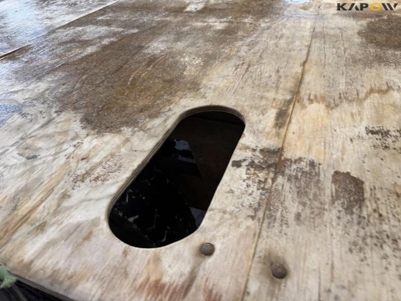 Carriage converted for sowing corn/cane wagon 15