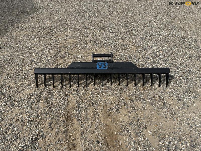 VS Steel rake 150cm with S40 hitch 2