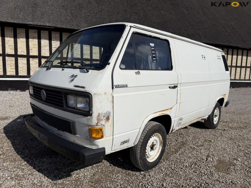 VW transporter turbo van 1
