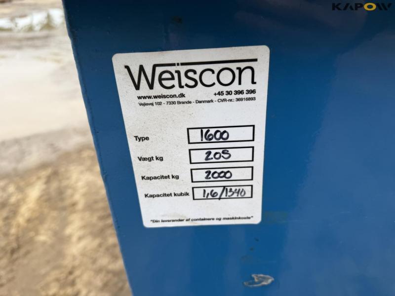 Weiscon 1600 container 11