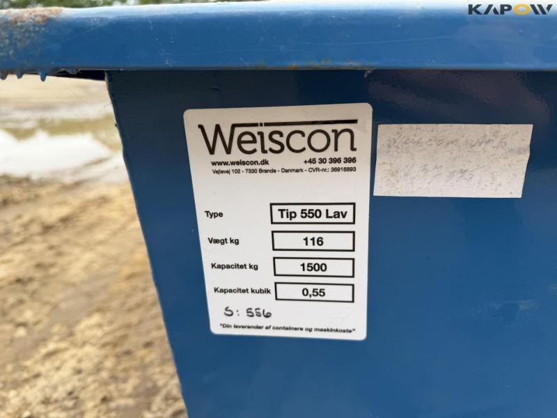 Weiscon Tip 550 Low container 11