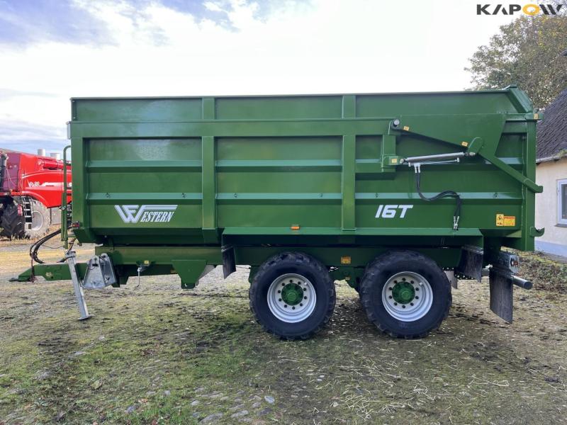 Western WF16T tipping trailer 8