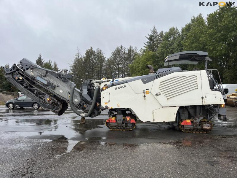 Wirtgen W100 CFI asphalt cutter with conveyor belt 8