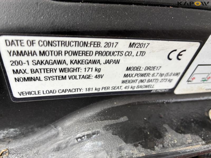 Yamaha DR2E17 Electric Golf Cart 13