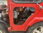 Yanmar 155 D tractor 4WD with broom 42