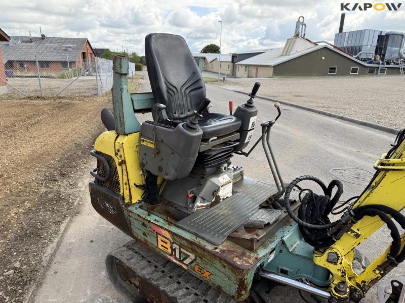 Yanmar B17-2EX mini excavator 19