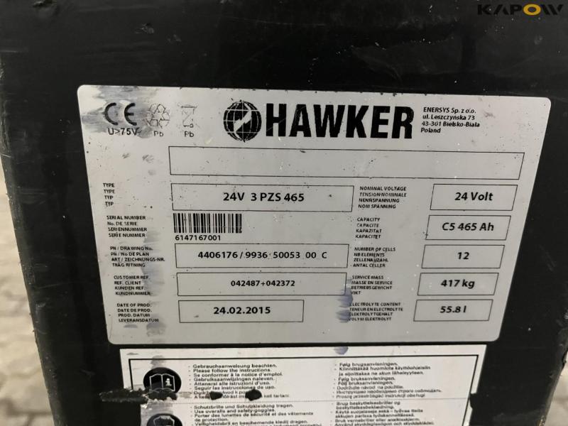 24V truck batteri 12