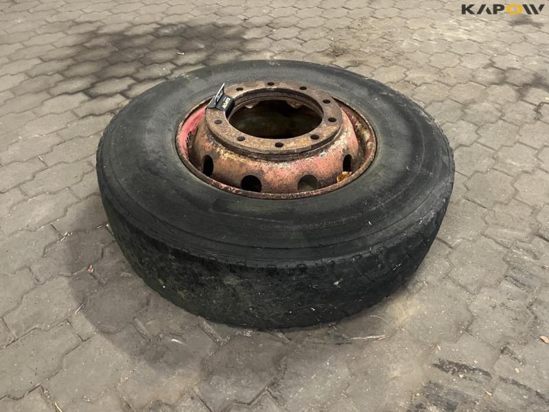 315/80-R22.5 komplet hjul med 2 stk. fælg ring 1