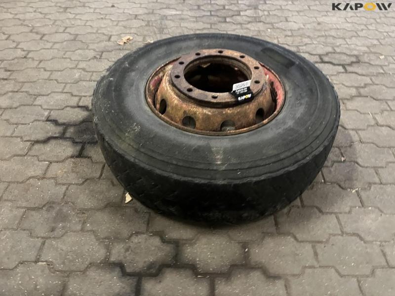 315/80-R22.5 komplet hjul med 2 stk. fælg ring 4