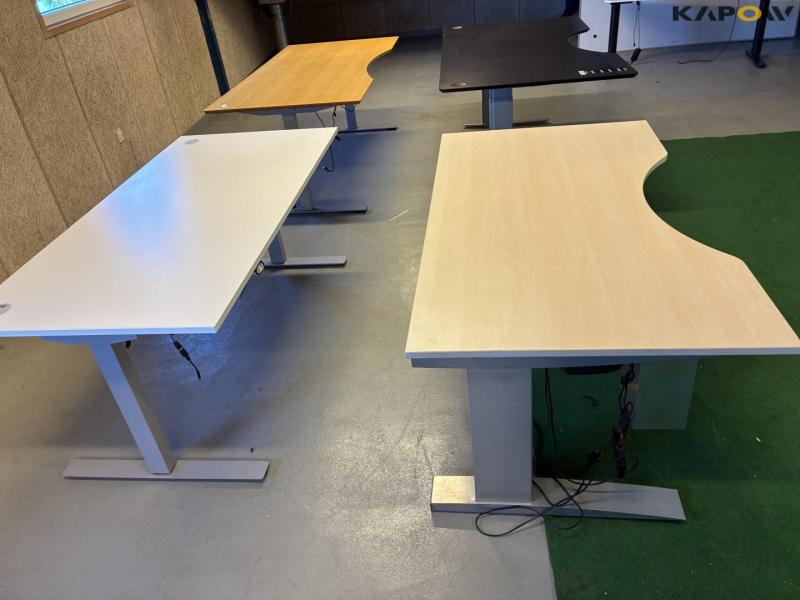 4 stk. Hæve sænke borde 2