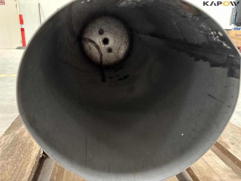 Åben rustfri ståltank med pumpe 6