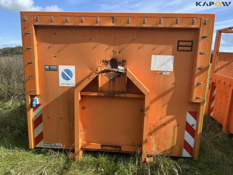 Åsum container med bagsmæk 2