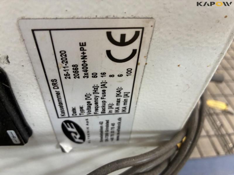 Affaldsneddeler med kasse tømmer 43