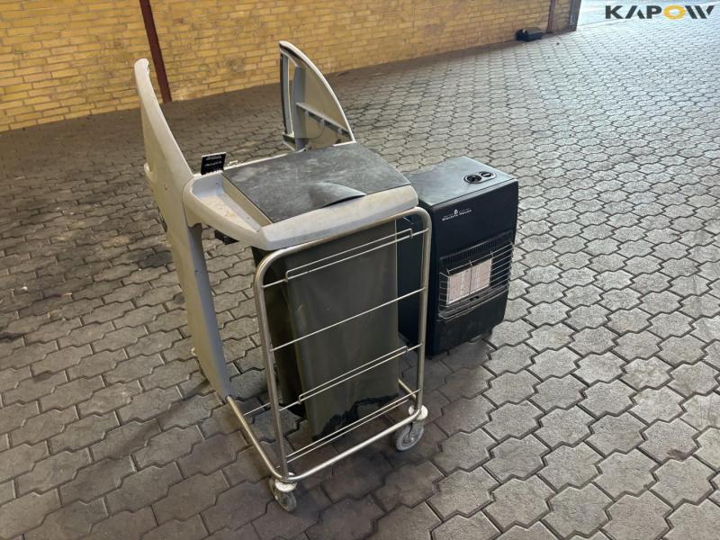 Affaldsstativ + gasvarmer 3