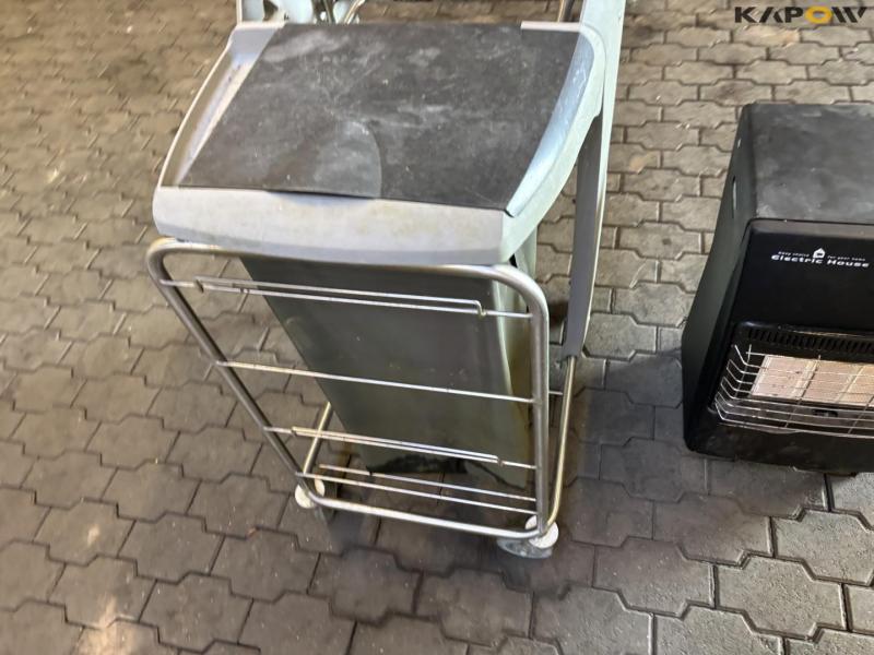 Affaldsstativ + gasvarmer 15