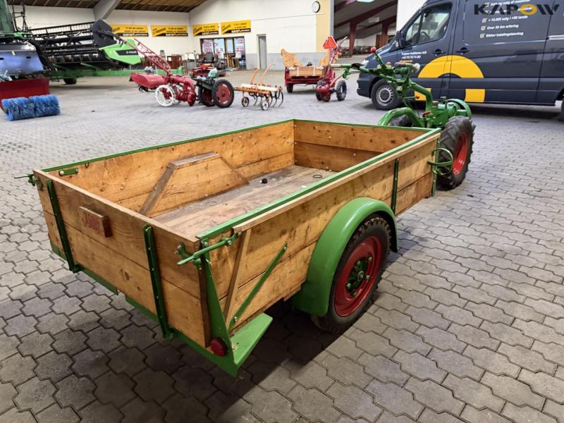 Agria 1800D redskabsbærer med vogn 5