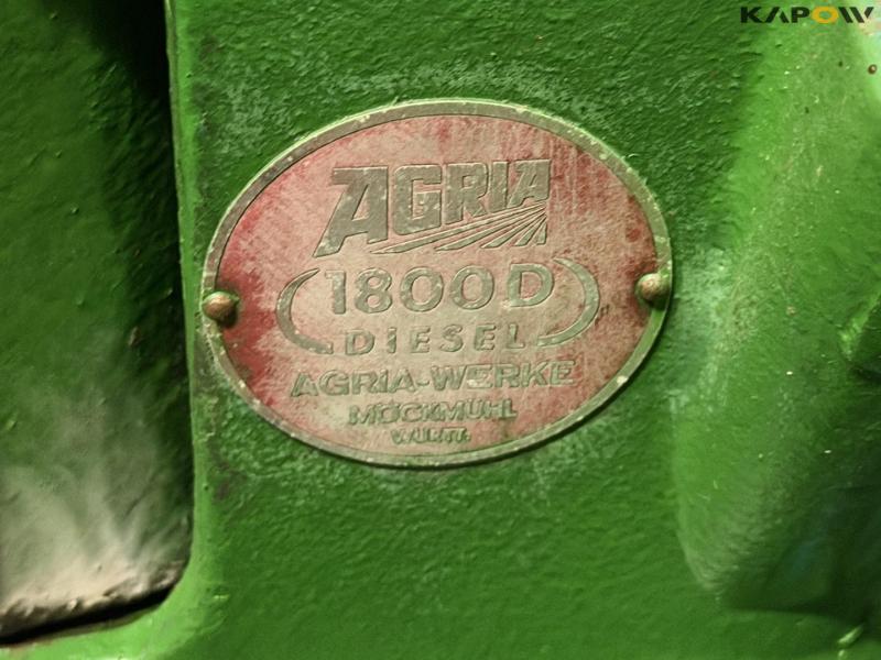 Agria 1800D redskabsbærer med vogn 31