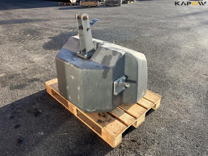 Agro Parts 1250kg vægtklods 5