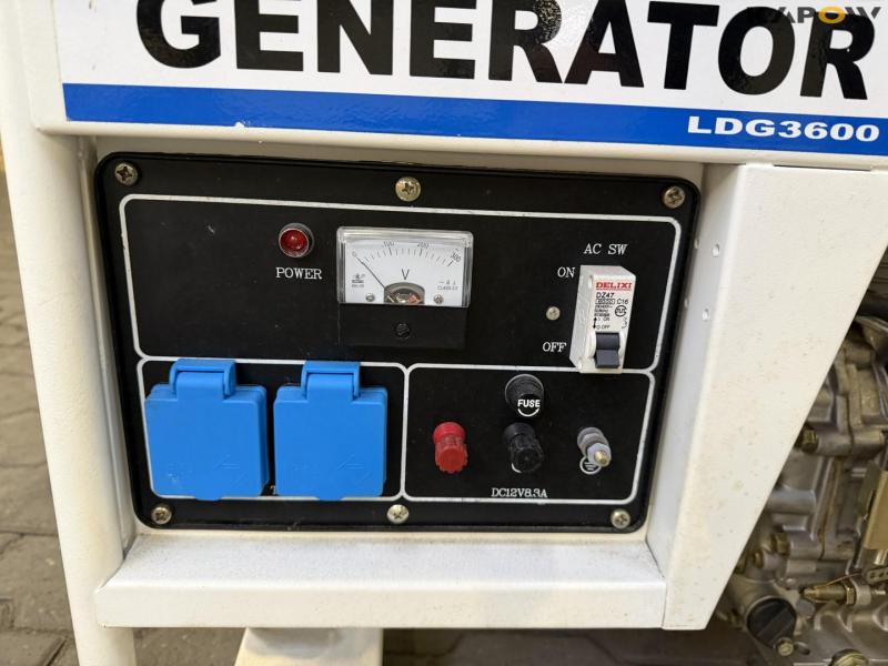 Air-Cooled LDG 3600 diesel generator 9