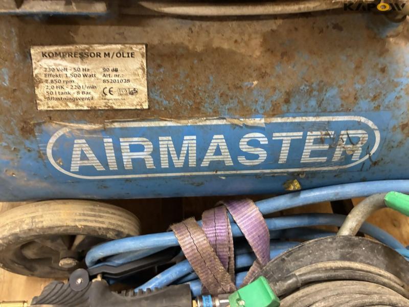 Airmaster kompressor med udstyr 10