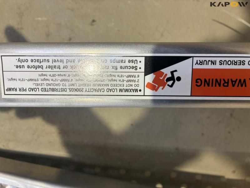 Aluminiums ramper 12