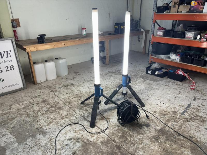 Arbejdslamper og kabeltromle 2