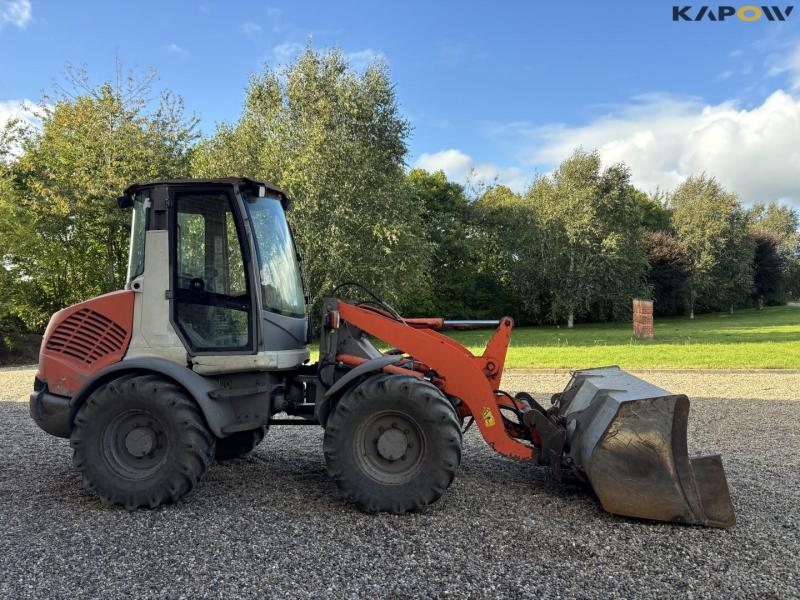 Atlas 55 læssemaskine med skovl og pallegafler 4