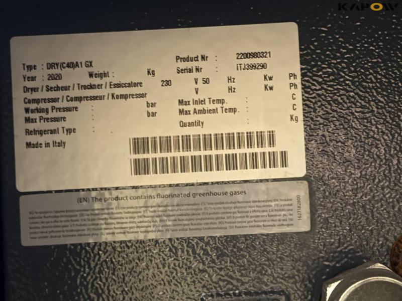 Atlas Copco GX2FF EP kompressor 16