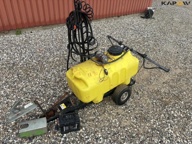 ATV sprøjte med lanse og bom 1