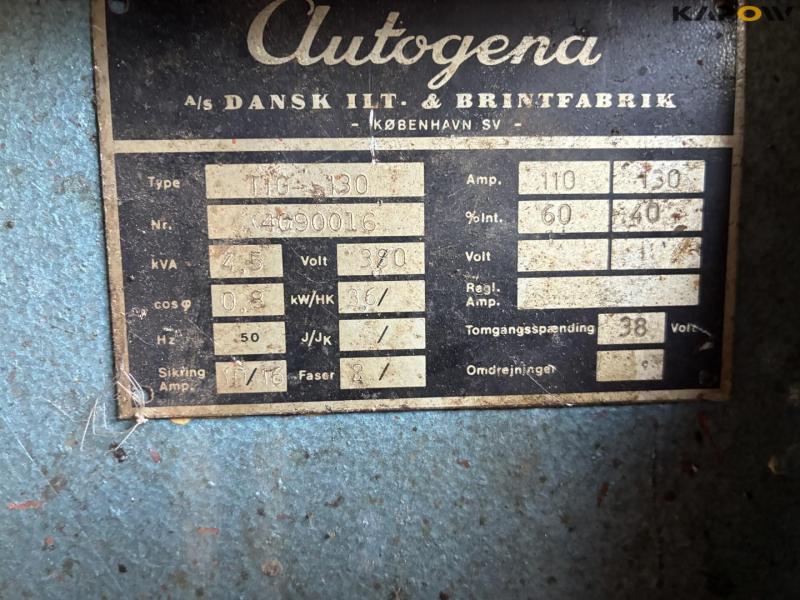 Autogena tig 130 svejser 7