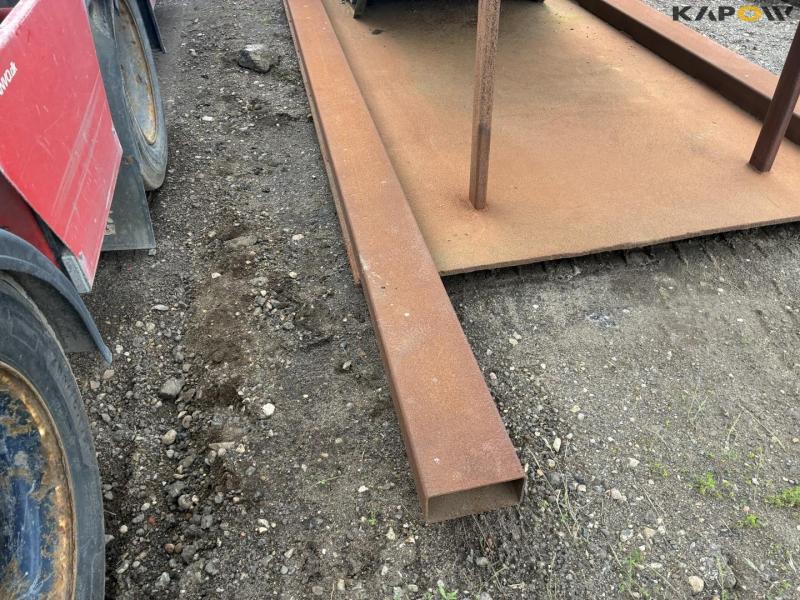 B.V. Machinefabriek BOA FD 25 LB hydraulisk presser og transportbånd 53