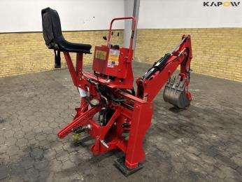 Backhoe BHSM-195 gravearm til 3-punkt
