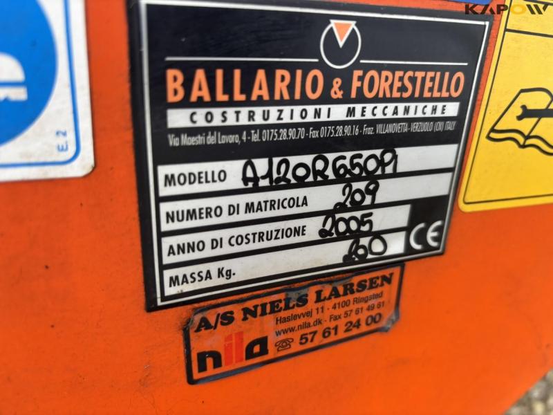 Ballario & Forestello hydraulisk brændekløver 23