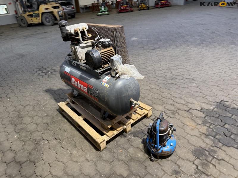 Balma LT270 kompressor + lille kompressor 5