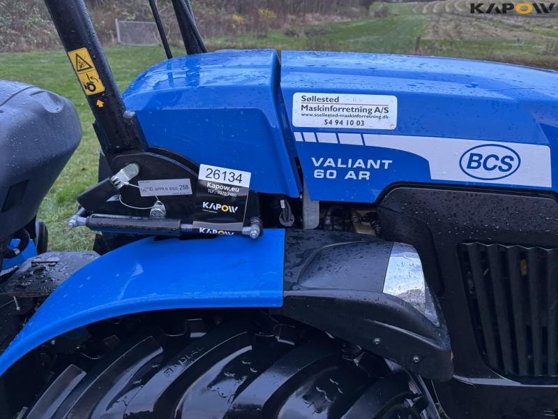 BCS Valiant 60 AR vendbar traktor 4 WD 17