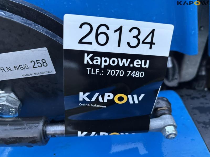 BCS Valiant 60 AR vendbar traktor 4 WD 18