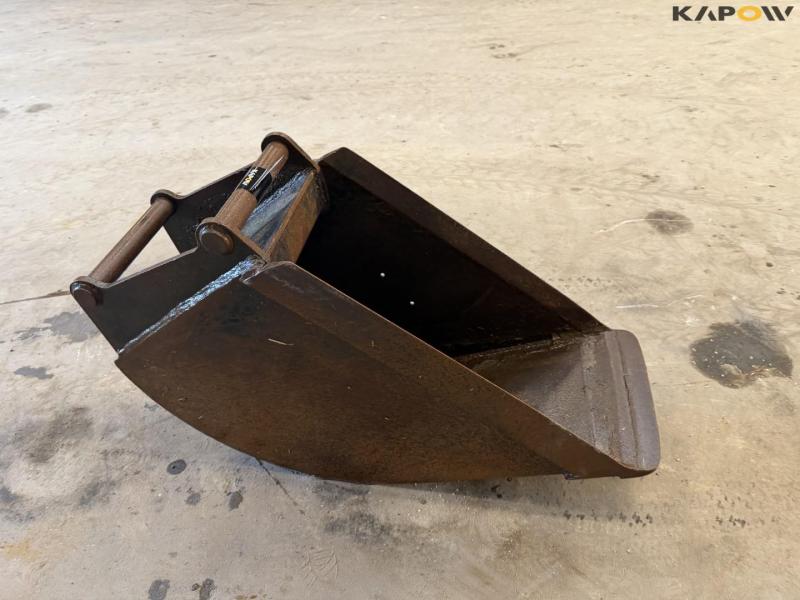 Beco skovl med Hydrema hitch 4