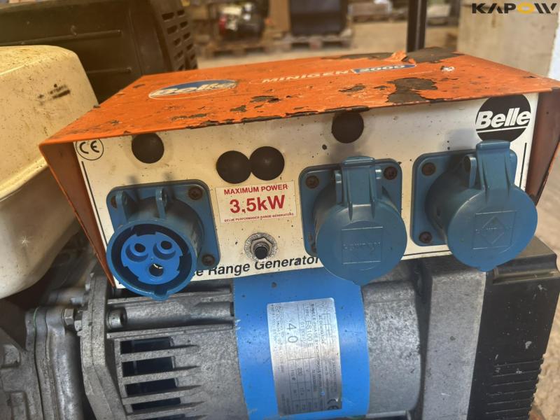 Belle Minigen 2000 generator 9