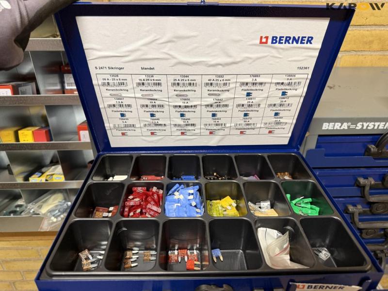 Bera system sortimentsskuffer med indhold 2