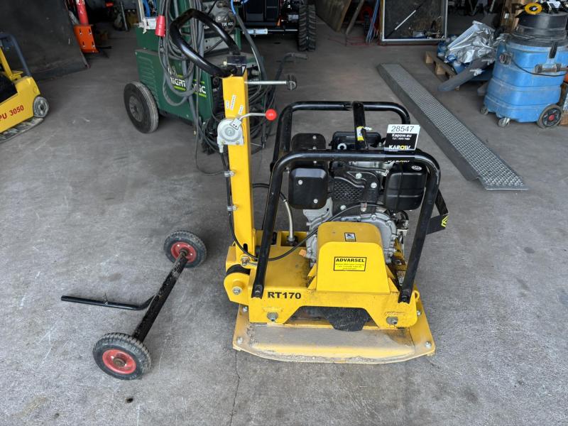 Bernards RT170 diesel pladevibrator 4