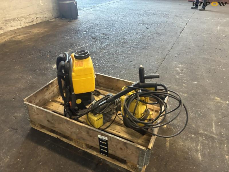 Berthoud rygsprøjte & Karcher højtryksrenser 3
