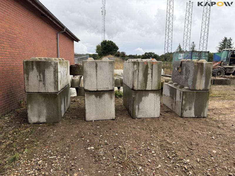 Betonklodser - 8 stk 4